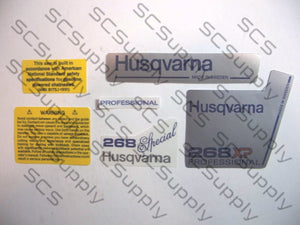 Husqvarna 268 Special decal set