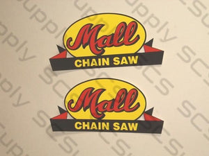 Mall bar decals